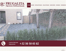 Tablet Screenshot of frugalita.com